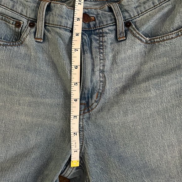 “J.Crew: Mid-rise flare crop” Great condition, lighter wash - Picture 3 of 10